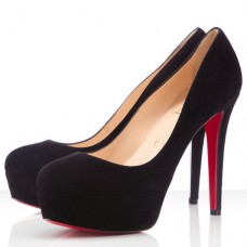 Pantofi cu platformă Christian Louboutin Bianca 120mm Negri