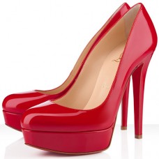 Pantofi cu platformă Christian Louboutin Bianca 140mm, roșii