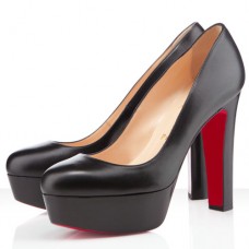 Pantofi cu platformă Christian Louboutin Bianca 140mm Negri