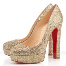 Pantofi cu platformă Christian Louboutin Bianca 140mm, multicolori