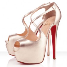 Sandale Christian Louboutin Exagona 160mm Platine