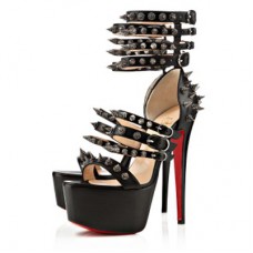 Sandale Christian Louboutin Botticellita 160mm negre