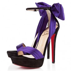 Sandale Christian Louboutin Vampanodo 140 mm Parme