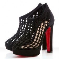 Sandale Christian Louboutin Cousinetta 140mm negre