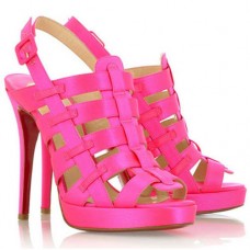 Sandale Christian Louboutin Paquita 120mm Rose Matador