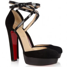 Sandale Christian Louboutin La Favorita 140mm Negre