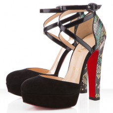 Sandale Christian Louboutin La Favorita 140mm verzi