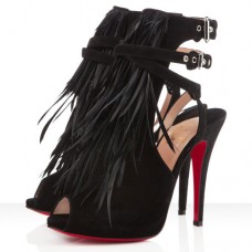 Sandale Christian Louboutin Single Ita 120mm Negre