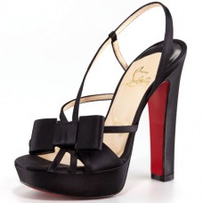 Sandale Christian Louboutin Disconoeud 140mm negre