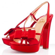 Sandale Christian Louboutin Disconoeud 140mm roșii