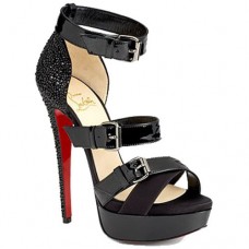 Sandale Christian Louboutin Ambertina 140mm negre Sandale Christian Louboutin Ambertina 140mm negre