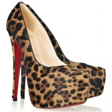Pantofi Christian Louboutin Daffodile 160mm cu platformă și leopard Pantofi Christian Louboutin Daffodile 160mm cu platformă și leopard