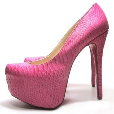 Pantofi cu platformă Christian Louboutin Daffodile 160mm roz