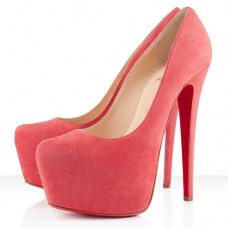 Pantofi cu platformă Christian Louboutin Daffodile 160mm Rose Paris