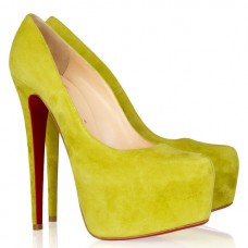 Pantofi cu platformă Christian Louboutin Daffodile 160mm Canari