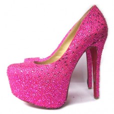 Pantofi Christian Louboutin Daffodile cu platformă Rose Matador 160mm Pantofi Christian Louboutin Daffodile cu platformă Rose Matador 160mm