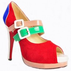 Pantofi Christian Louboutin Lillian 140mm Mary Jane, multicolori Pantofi Christian Louboutin Lillian 140mm Mary Jane, multicolori