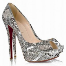 Pantofi Christian Louboutin Banana 140mm cu vârf deschis, multicolori