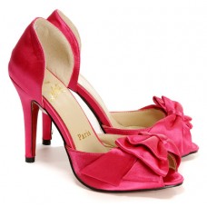 Pantofi Christian Louboutin Anemone 120mm pentru ocazii speciale, roz