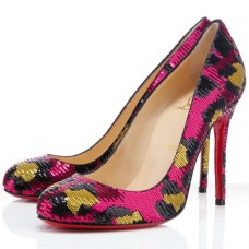 Pantofi Christian Louboutin Fifi 100mm, multicolori