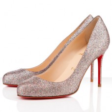 Pantofi Christian Louboutin Fifi 80mm, multicolori