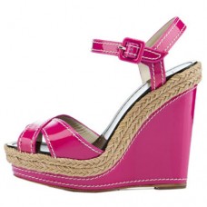 Pantofi cu platformă Christian Louboutin Almeria 120mm roz