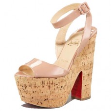 Christian Louboutin Super Dombasle 140mm Wedges Nude Christian Louboutin Super Dombasle 140mm Wedges Nude