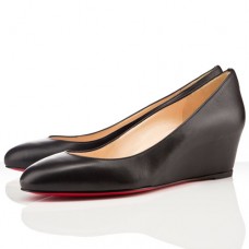 Pantofi cu platformă Christian Louboutin New Peanut 40mm negri