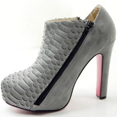 Ghete Christian Louboutin 4A 120mm Gri