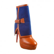 Ghete Christian Louboutin Armony 140mm maro