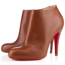 Ghete Christian Louboutin Belle 100mm maro