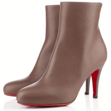 Ghete Christian Louboutin Bello 80mm, culoare taupe Ghete Christian Louboutin Bello 80mm, culoare taupe