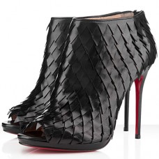 Ghete Christian Louboutin Diplonana 120mm negre Ghete Christian Louboutin Diplonana 120mm negre