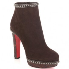 Ghete Christian Louboutin Figurina 120mm maro Ghete Christian Louboutin Figurina 120mm maro