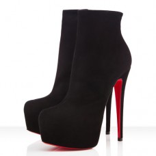 Ghete Christian Louboutin Daf Booty 160mm negre Ghete Christian Louboutin Daf Booty 160mm negre