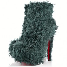 Ghete Christian Louboutin Daf Booty 160mm turcoaz Ghete Christian Louboutin Daf Booty 160mm turcoaz