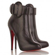 Ghete Christian Louboutin Trottinette 140mm, culoare ciocolată Ghete Christian Louboutin Trottinette 140mm, culoare ciocolată