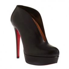 Ghete Christian Louboutin Miss Fast Plato 120mm negre Ghete Christian Louboutin Miss Fast Plato 120mm negre