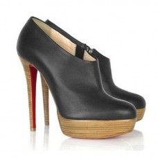 Ghete Christian Louboutin Moulage 140mm negre Ghete Christian Louboutin Moulage 140mm negre