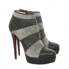 Ghete Christian Louboutin Multi Booty 140mm gri