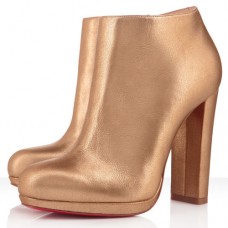 Ghete Christian Louboutin Rock And Gold 120mm, aurii Ghete Christian Louboutin Rock And Gold 120mm, aurii