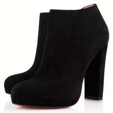 Ghete Christian Louboutin Rock And Gold 120mm negre Ghete Christian Louboutin Rock And Gold 120mm negre