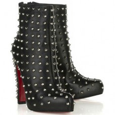 Ghete Christian Louboutin Ariella Clou 120mm Negre
