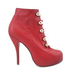 Ghete Christian Louboutin Fifre Corset 120mm roșii Ghete Christian Louboutin Fifre Corset 120mm roșii