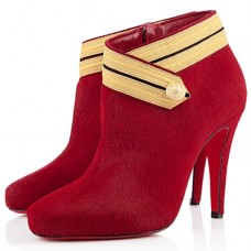 Ghete Christian Louboutin Marychal 100mm roșii Ghete Christian Louboutin Marychal 100mm roșii