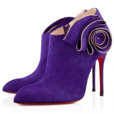 Ghete Christian Louboutin Mrs Baba 100mm Parme Ghete Christian Louboutin Mrs Baba 100mm Parme