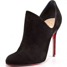 Ghete Christian Louboutin Dugueclina 100mm negre Ghete Christian Louboutin Dugueclina 100mm negre
