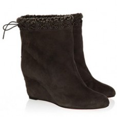 Ghete Christian Louboutin Toufure 80mm negre