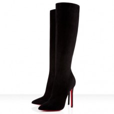 Cizme Christian Louboutin Pigalle Botta 120mm Negre