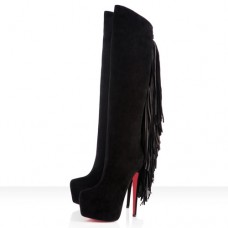 Cizme Christian Louboutin Interlopa 160mm Negre